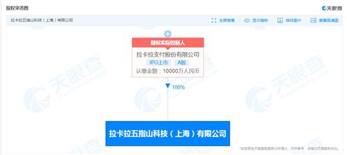 拉卡拉布局科技新賽道 五指山科技公司成立，注冊資本1億加碼信息系統(tǒng)集成服務(wù)